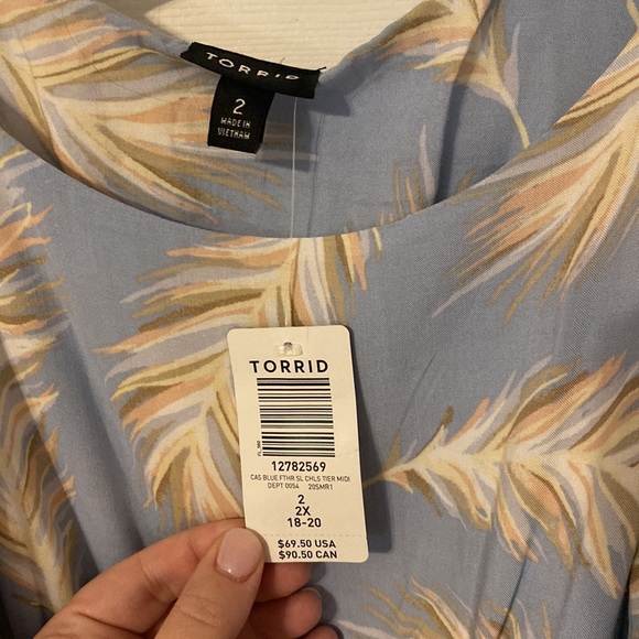 Ruffled hem summer dress - Picture 4 of 4